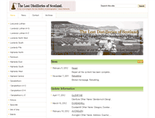Tablet Screenshot of lostdistillery.com